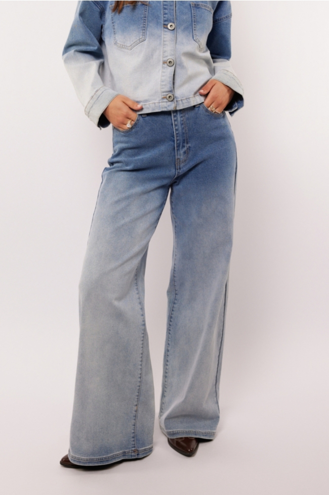 ADALAIN PANTS 25NNF04 DENIM LIGHT BLUE